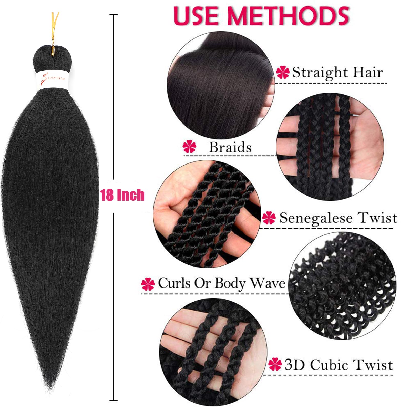 Zoewan braiding hair easy install design saves time
