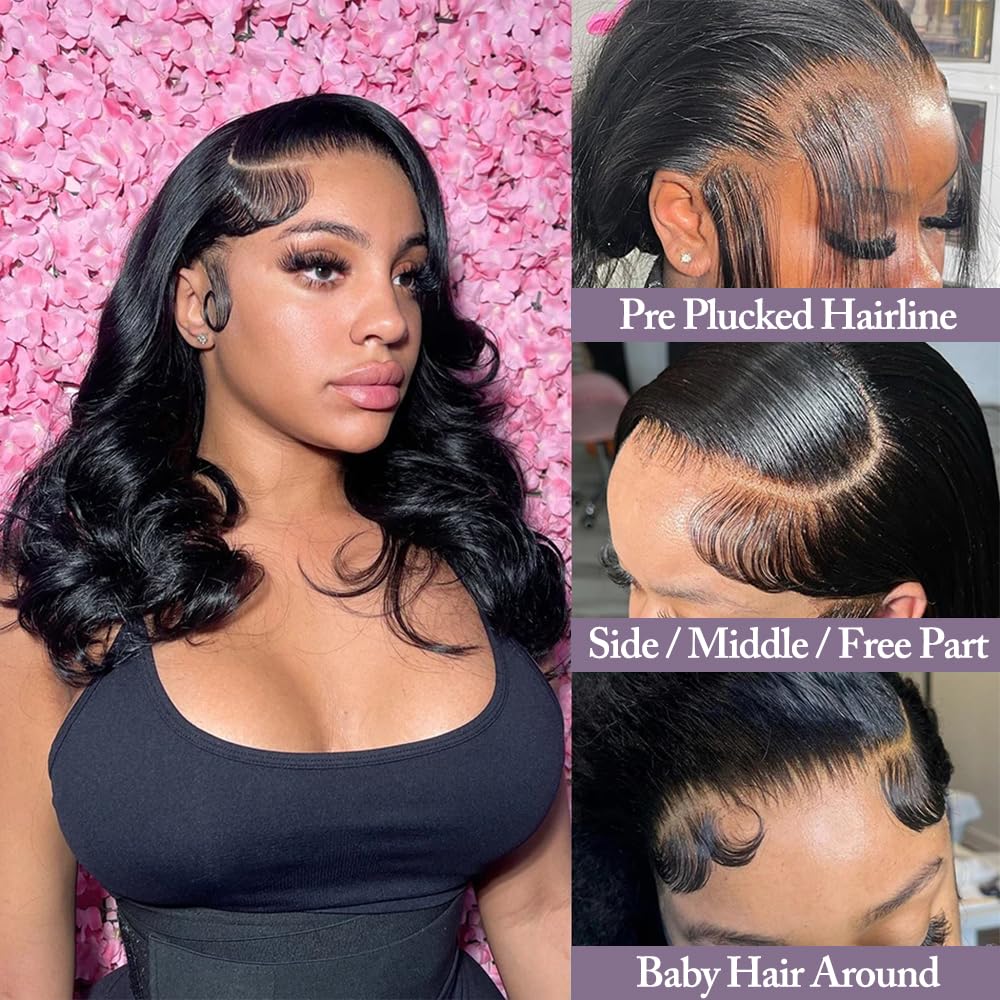Zojj HD lace front close-up reveals seamless blend and pre-plucked hairline