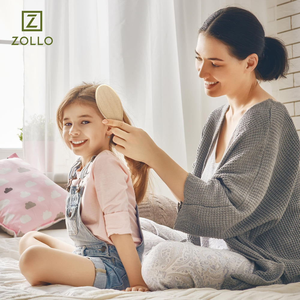 Zollo all-ages detangling brush for women, men, and kids