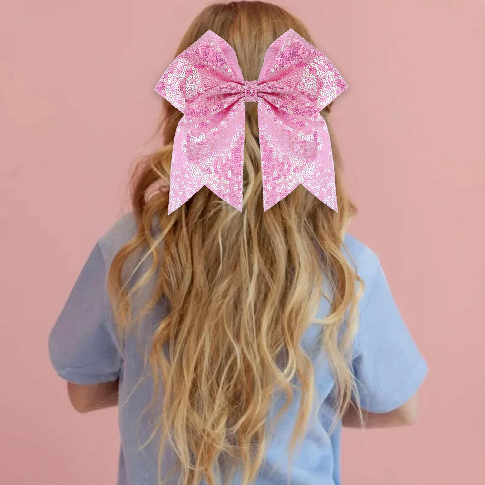 Zolyco pink bow decor on backpack adds festive color and charm
