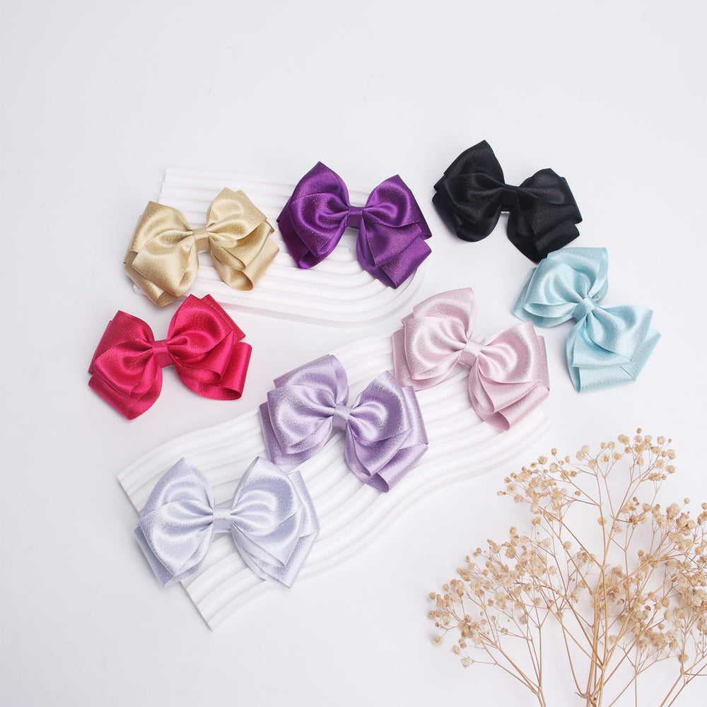 Zolyco gift-ready bow clips ideal for birthdays and holidays.