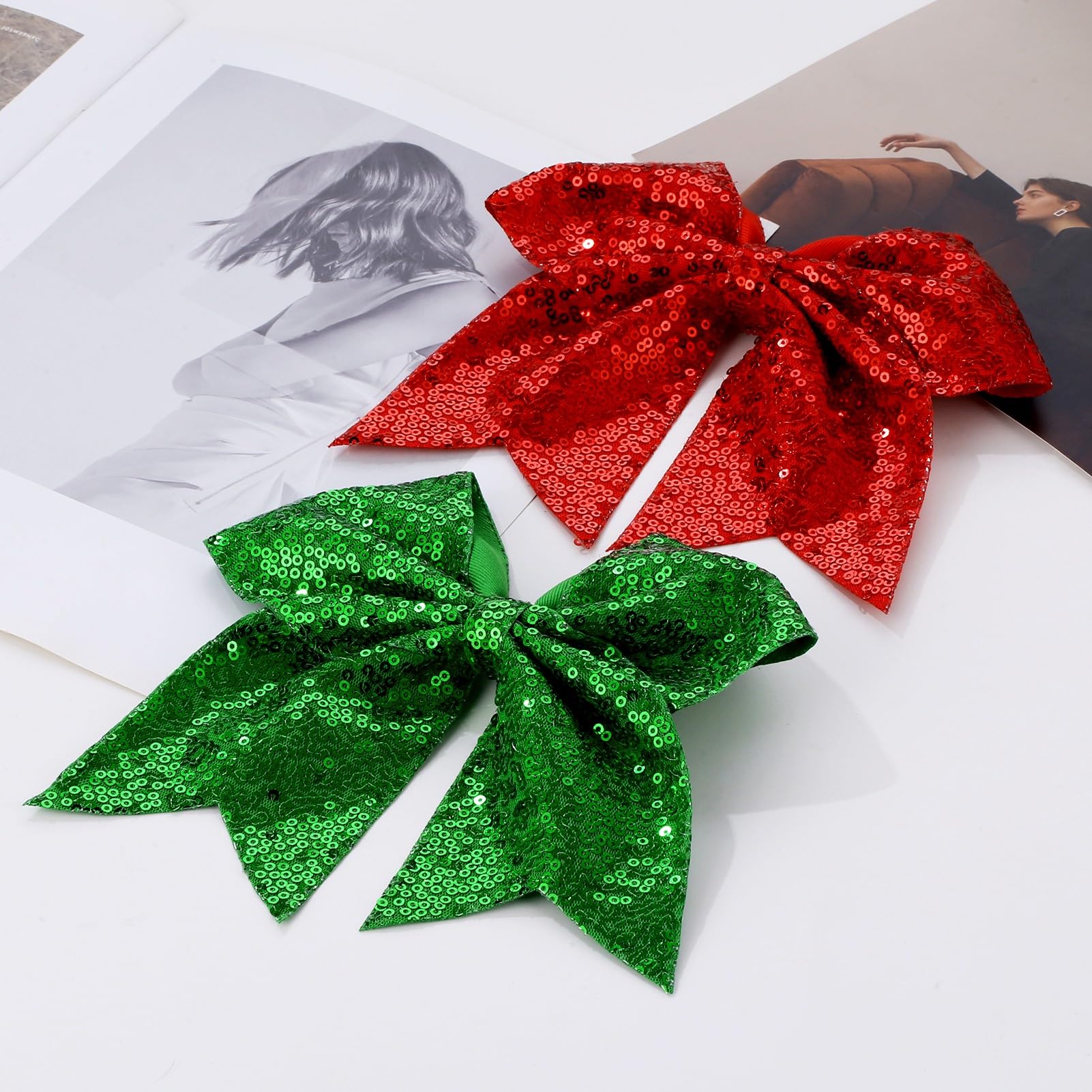 Zolyco green bow styled with outfit ideas for casual to festive looks.