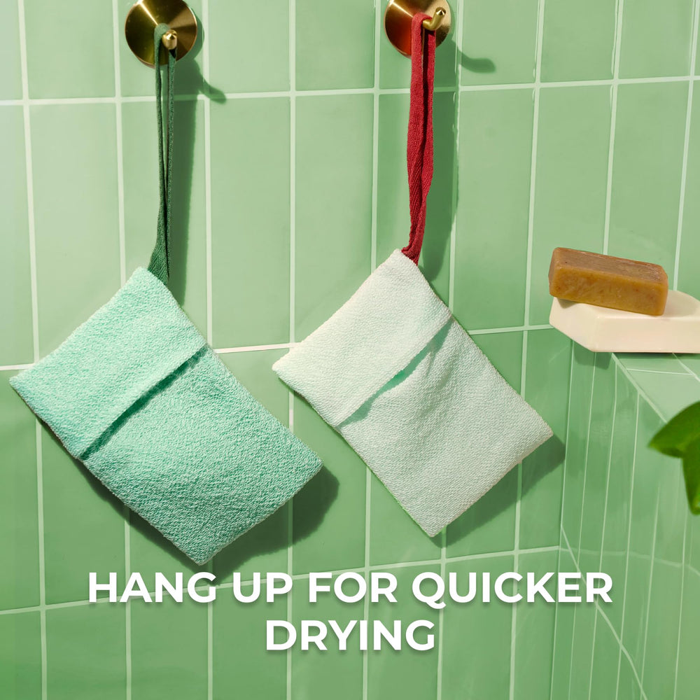 ZOMCHI bar soap saver bags nylon construction lasts longer