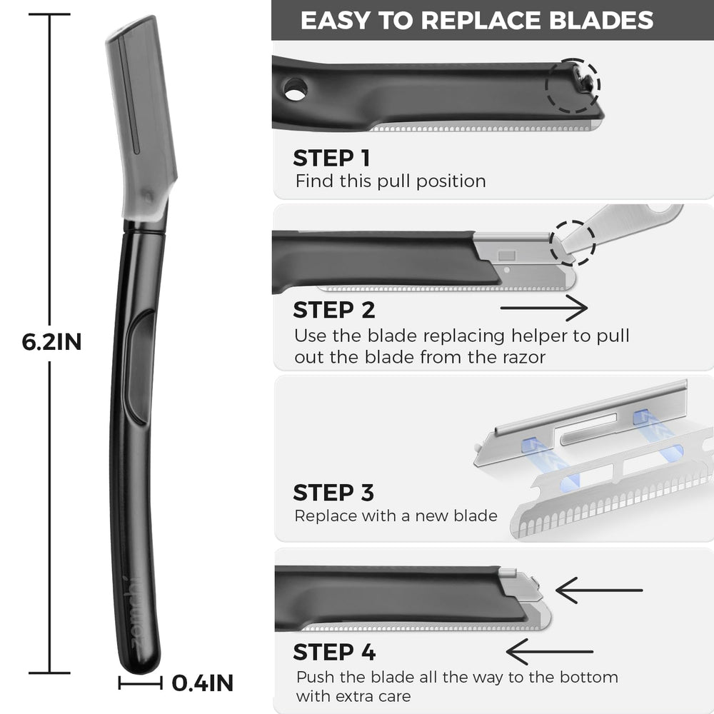 ZOMCHI multi-functional razor suitable for facial and body use