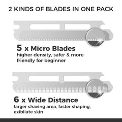 ZOMCHI silicone cap protects blades and keeps the tool travel-ready