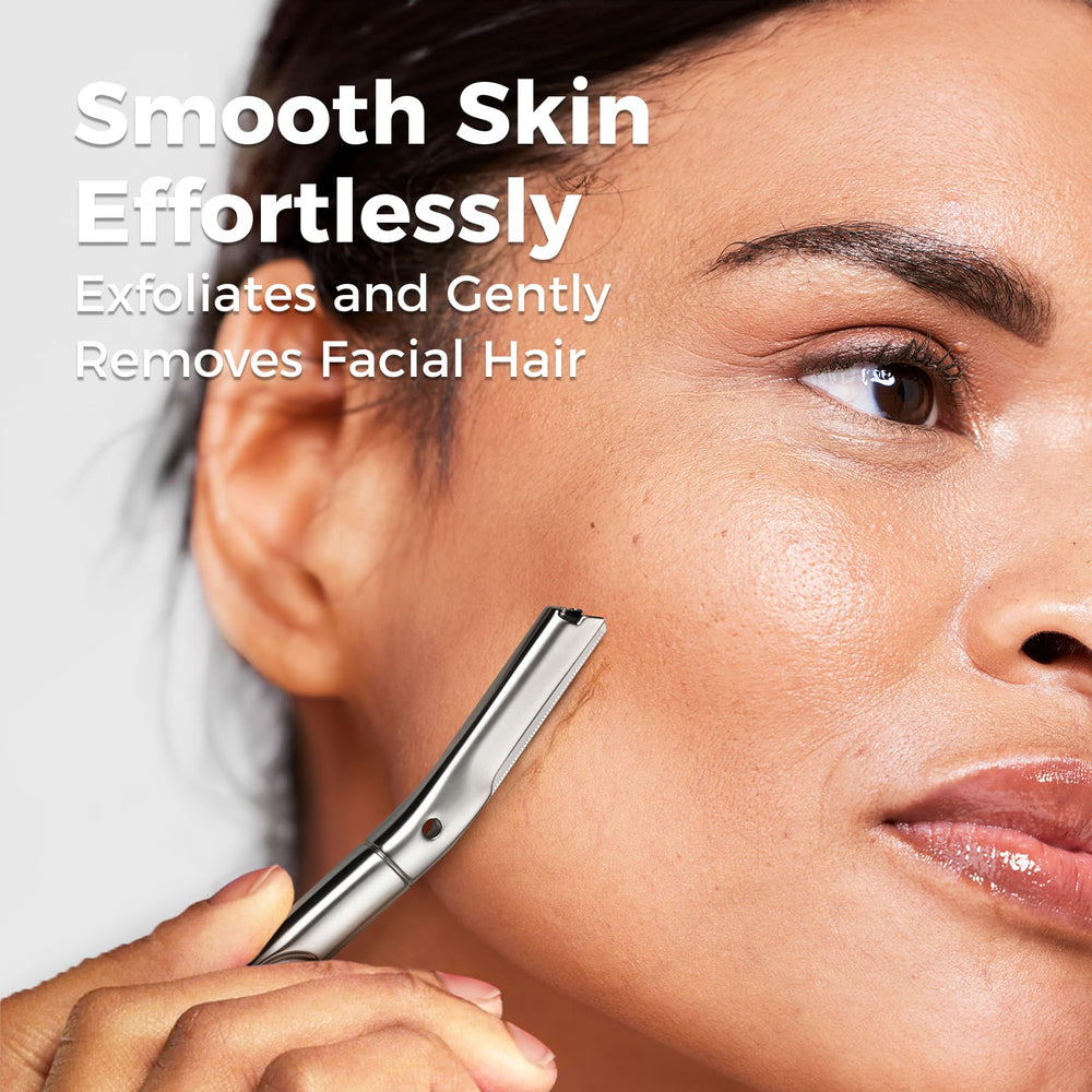 Uso facial suave con ZOMCHI para piel sensible