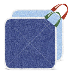 ZOMCHI dual-texture washcloth soft side close-up for gentle daily cleansing.