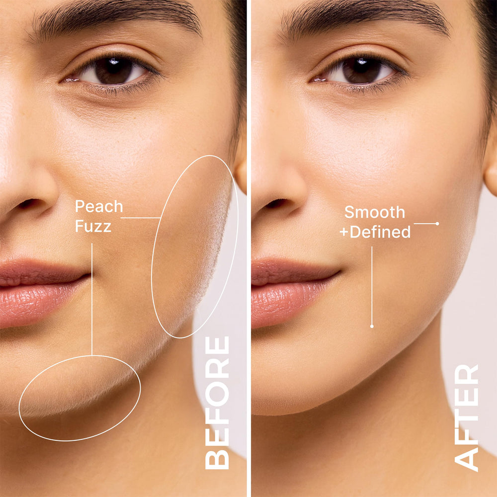 ZOMCHI Eyebrow Razor precision cover protects blades during storage and use.