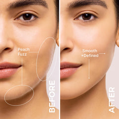 ZOMCHI Eyebrow Razor precision cover protects blades during storage and use.