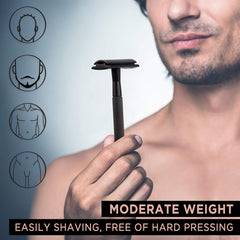 ZOMCHI metal razor durability shown in a sturdy build for daily grooming.