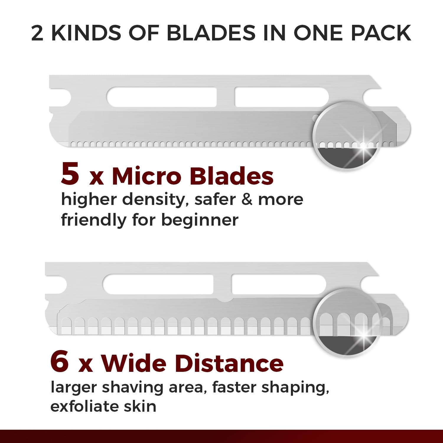 Protective silicone cap keeps ZOMCHI blades clean and safe between uses.