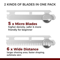 Protective silicone cap keeps ZOMCHI blades clean and safe between uses.