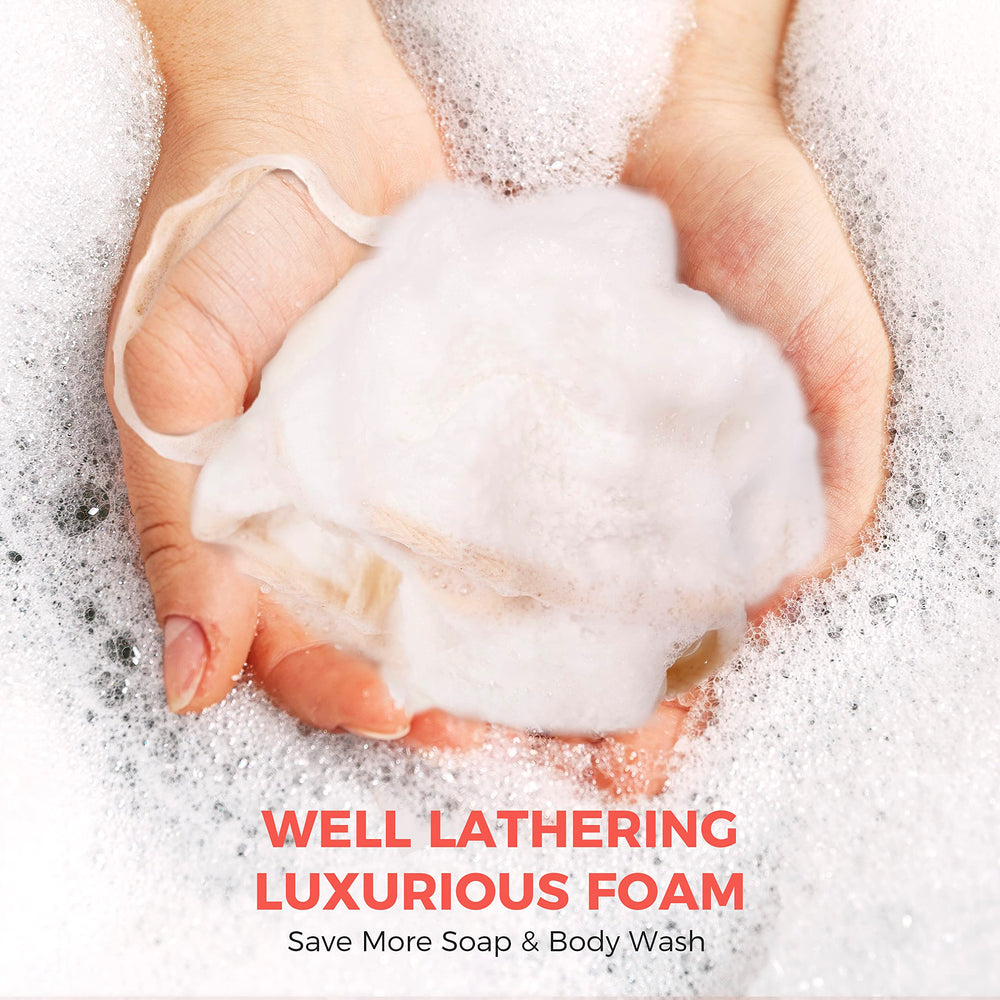 ZOMCHI quick lather with minimal soap delivers spa-like bubbles.