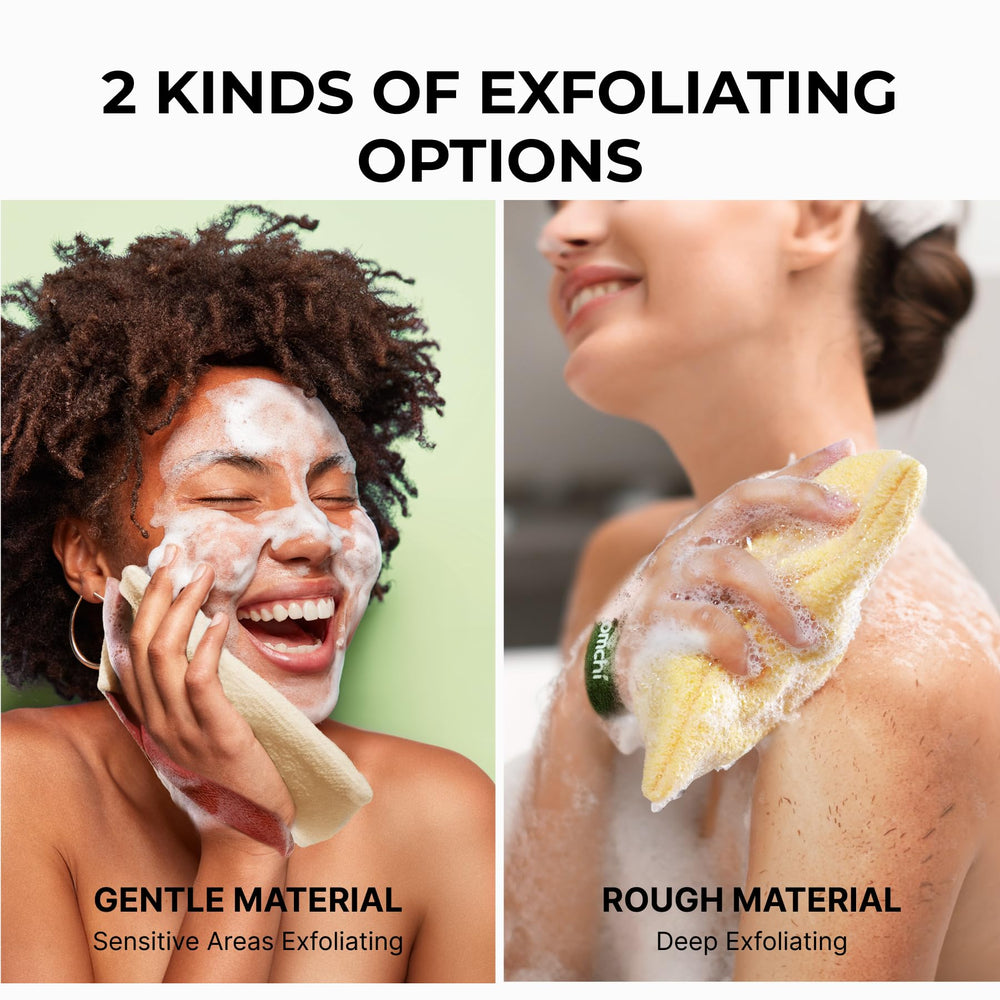 ZOMCHI soap bag quick foaming action helps create rich lather fast.
