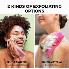 ZOMCHI soft exfoliation pocket provides gentle cleansing for children and women.