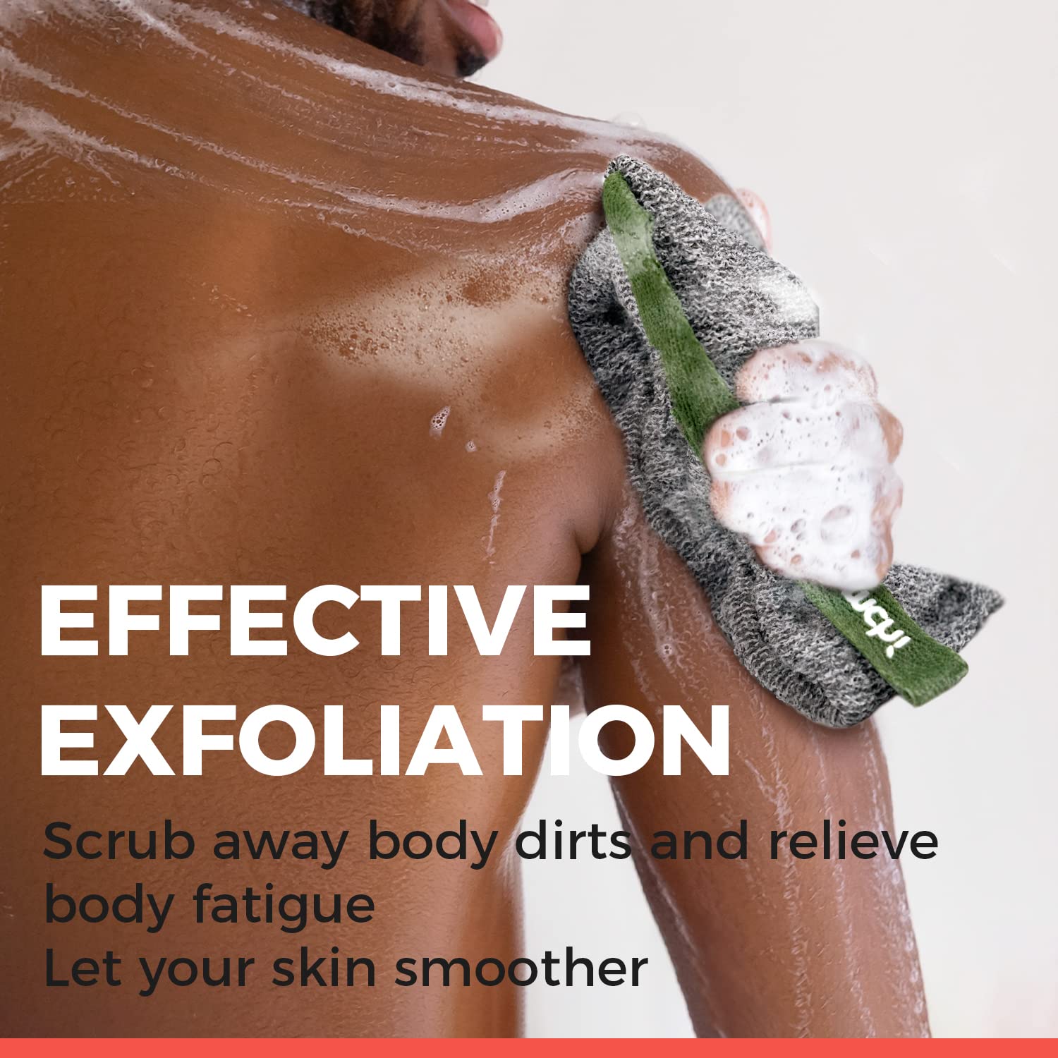 ZOMCHI soft pouch close-up for gentle exfoliation suitable for children