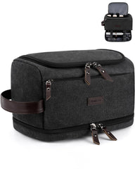 ZOMFELT Toiletry Bag dual layers front view for organized travel access