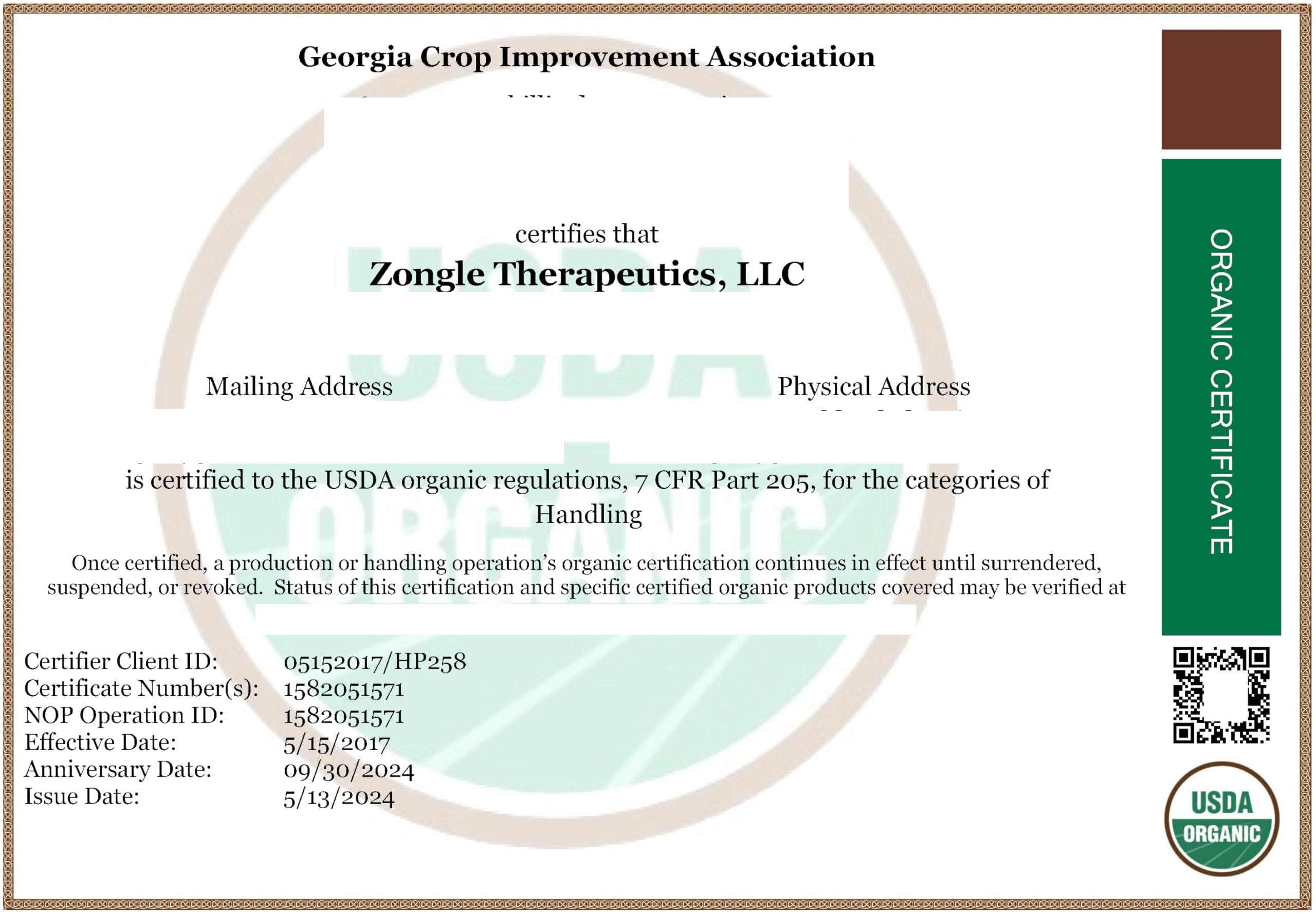 Zongle Therapeutics Castor Oil for lashes and brows provides nourishment.