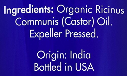Zongle Therapeutics Cold-Pressed Castor Oil shown in a glass bottle emphasizes freshness and purity.