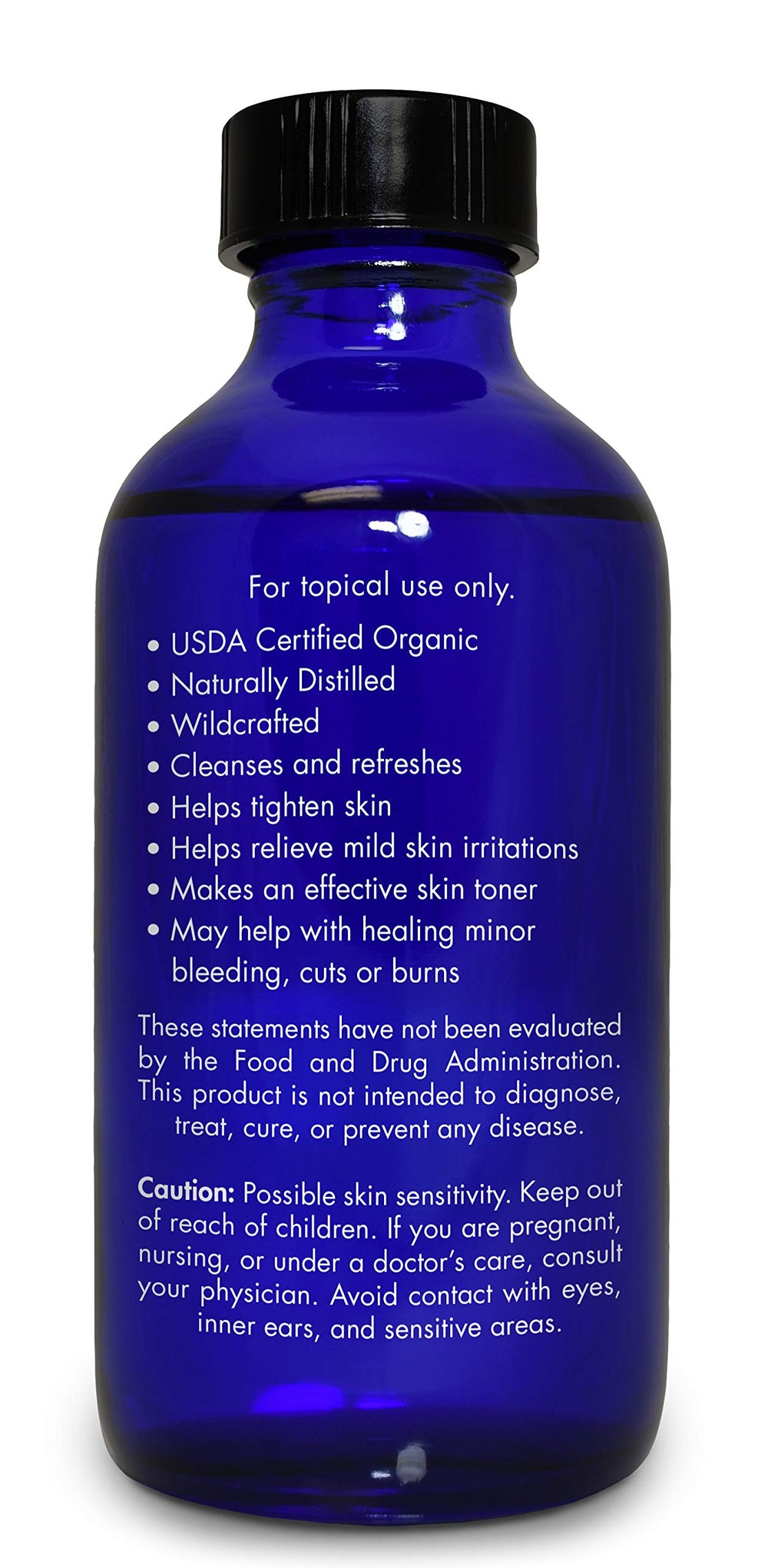 Zongle Therapeutics label closeup – organic purity signals trusted undiluted astringent