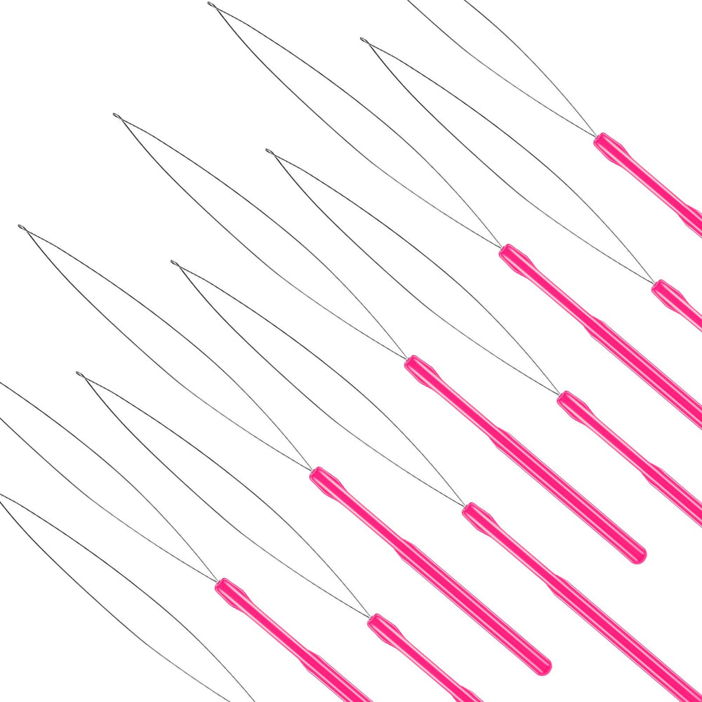 Zonon kit 10 ganchos rosado para múltiples usos en salones