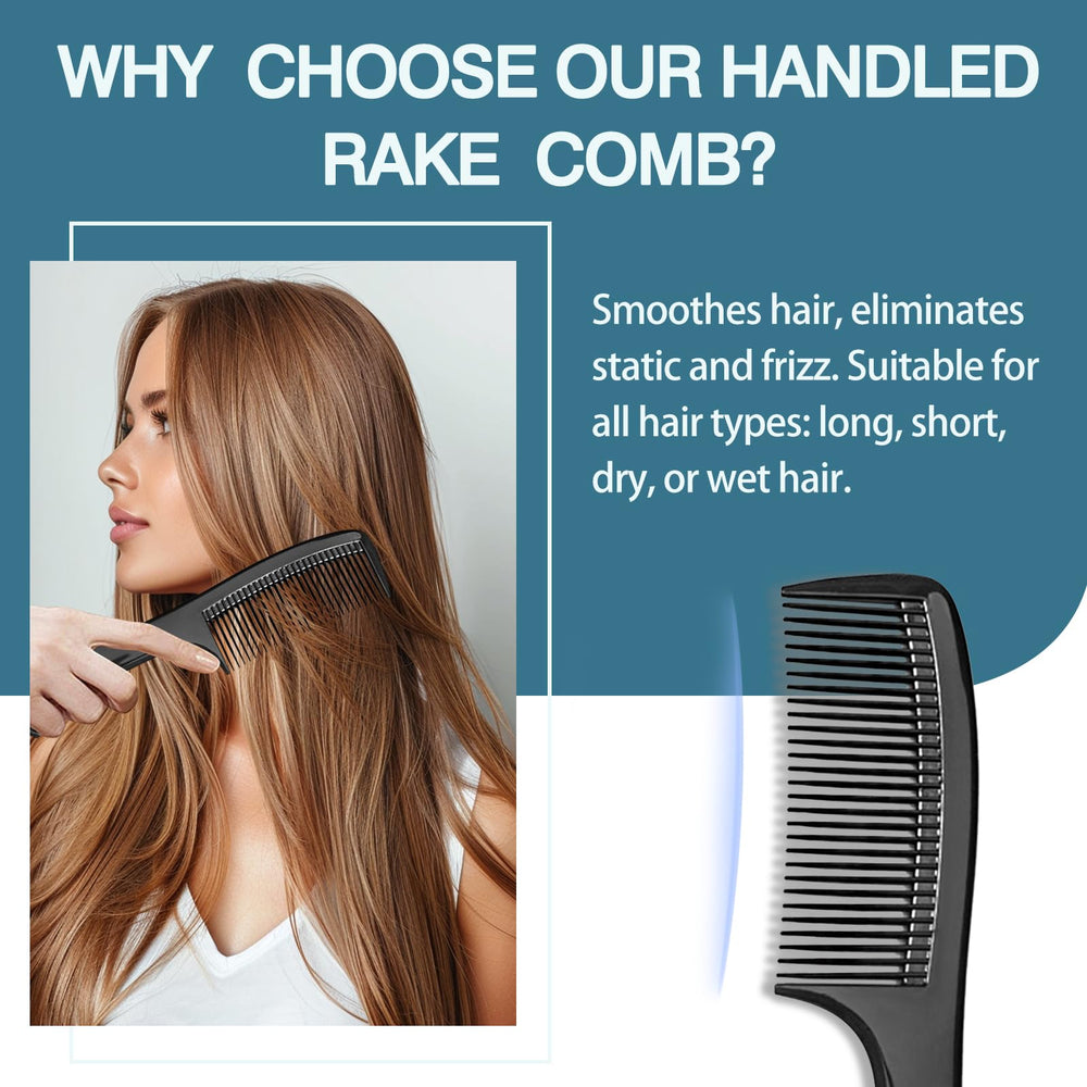 Peine Zoolinn para cabello medio y grueso, versátil para hombres y mujeres.