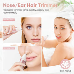 ZORAMI dual-edge-spinning-blades for precise, pain-free trimming