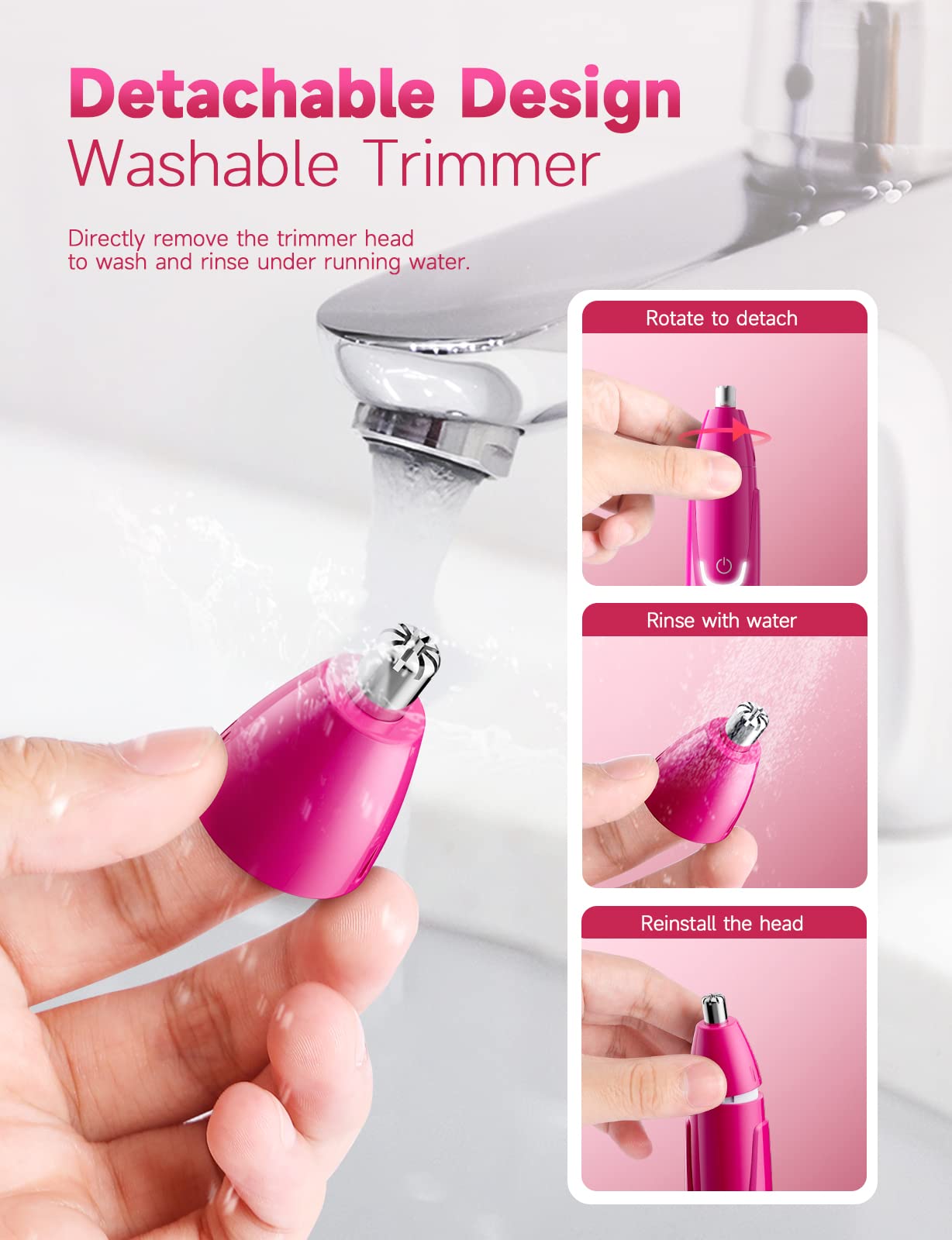 ZORAMI compact travel-friendly design for quiet morning grooming.