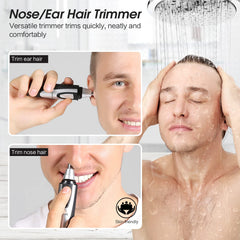 ZORAMI trimmer dual-edge blades ensure precise, comfortable grooming without pulling.