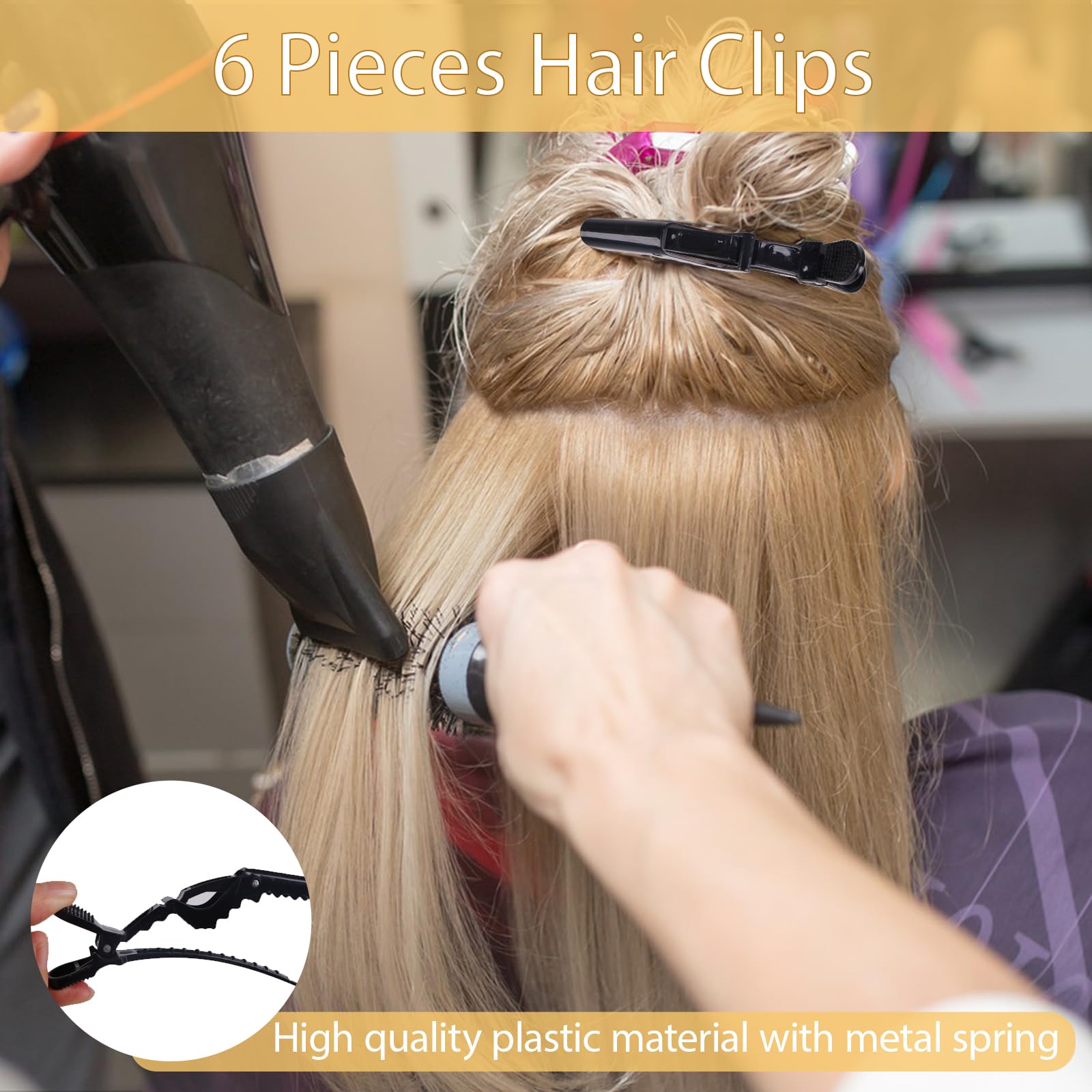Zorliton hair parting rings delivering precise hair selection
