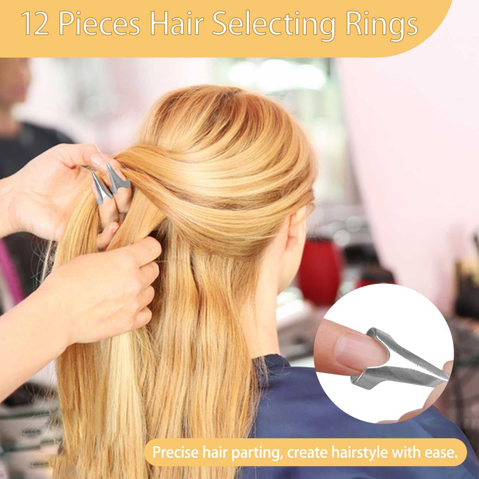 Zorliton sectioning clips ready for precise hair braiding