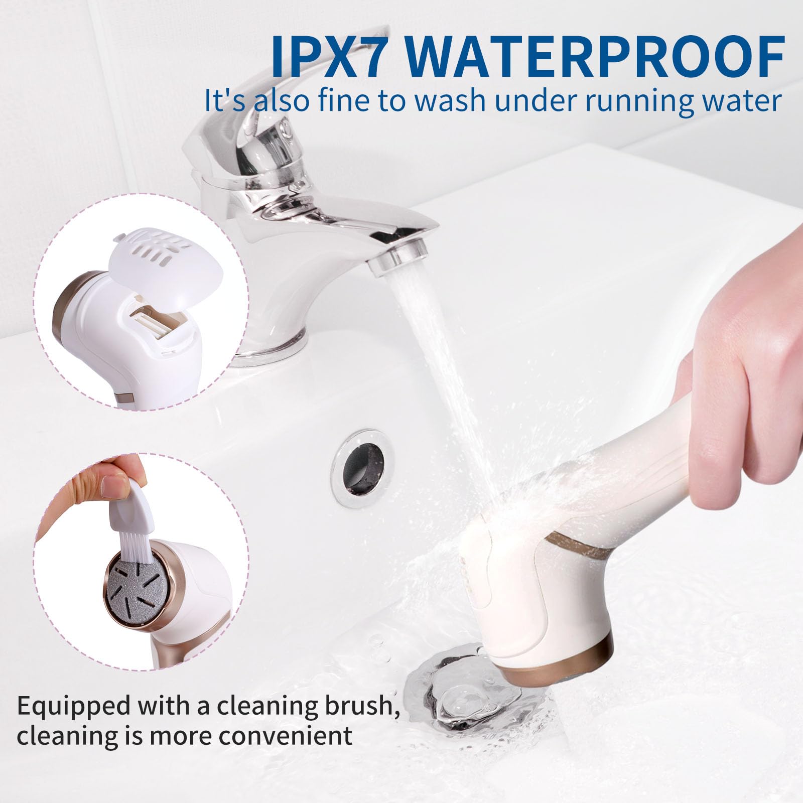 ZOZOO IPX7 waterproof design enables safe cleaning and wet-use.