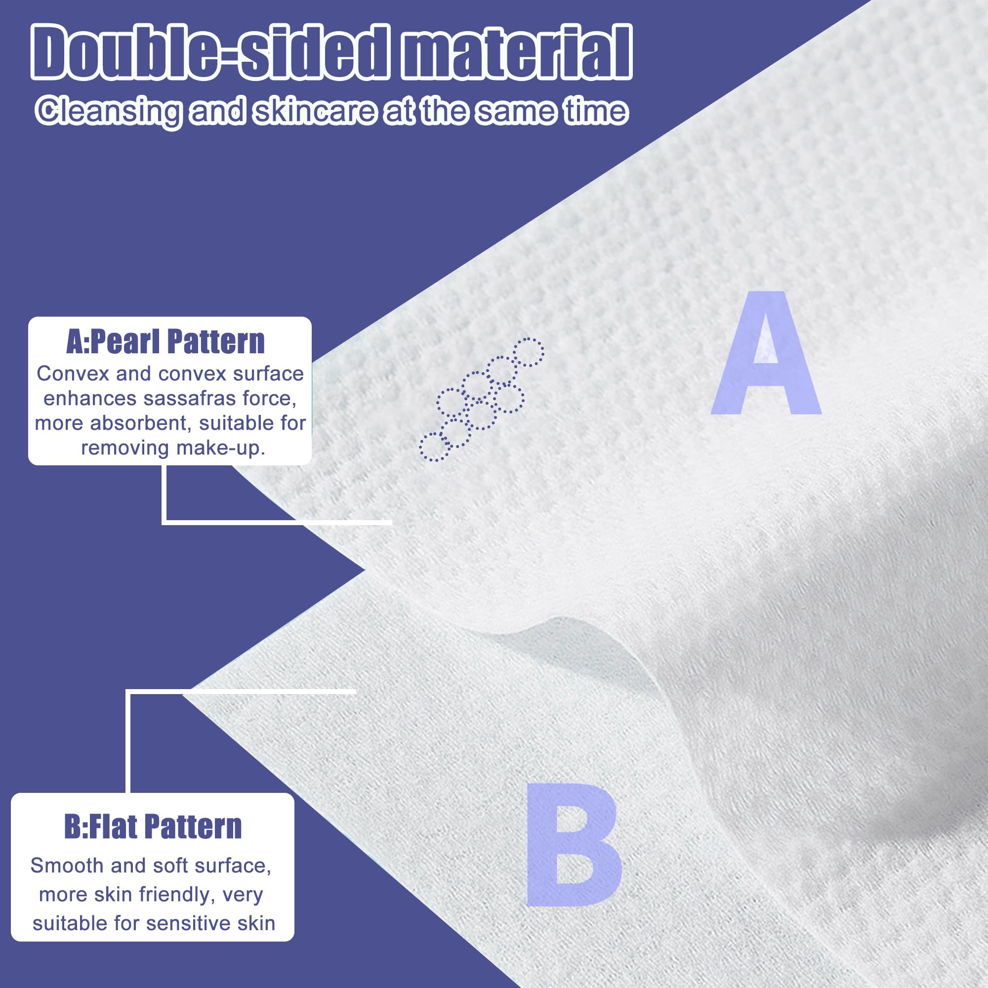 ZPCO Face Clean Towels ultra-thick fabric for gentle cleansing