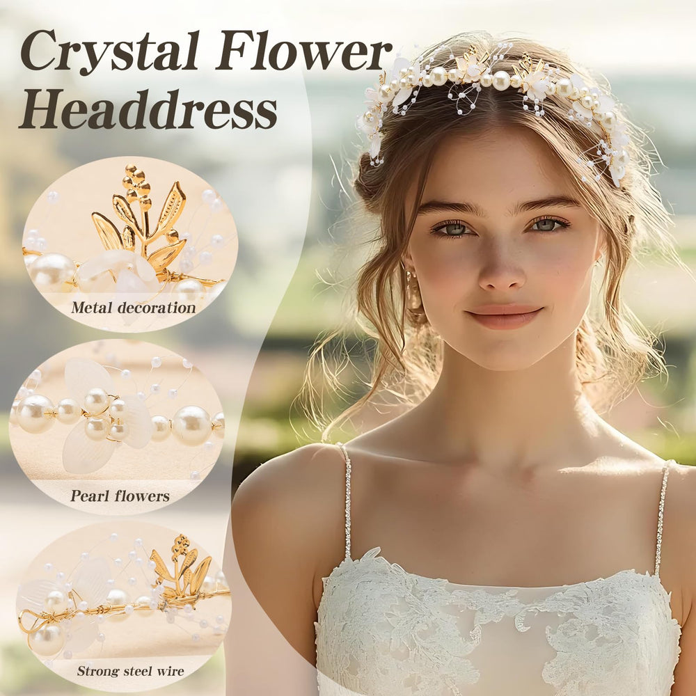 ZPEXRV wedding day hairpiece ideal for photos and moments that sparkle.