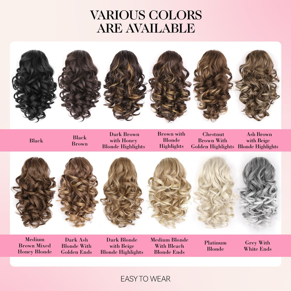 ZQIAN BEAUTY clip-closeup showcases secure clip-on design for quick styling.