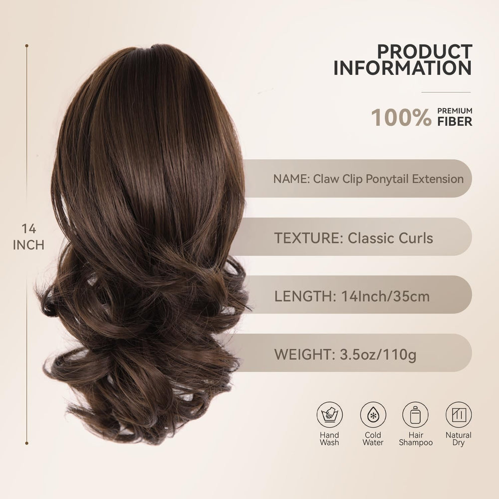 ZQIAN BEAUTY detalle de la pinza para fijación segura