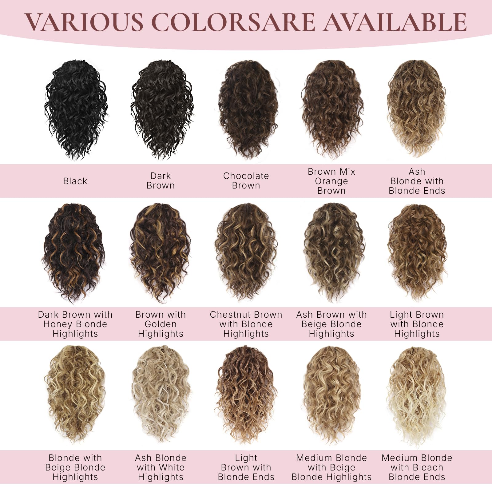 ZQIAN BEAUTY heat-resistant fibers support long-lasting, natural-looking style.