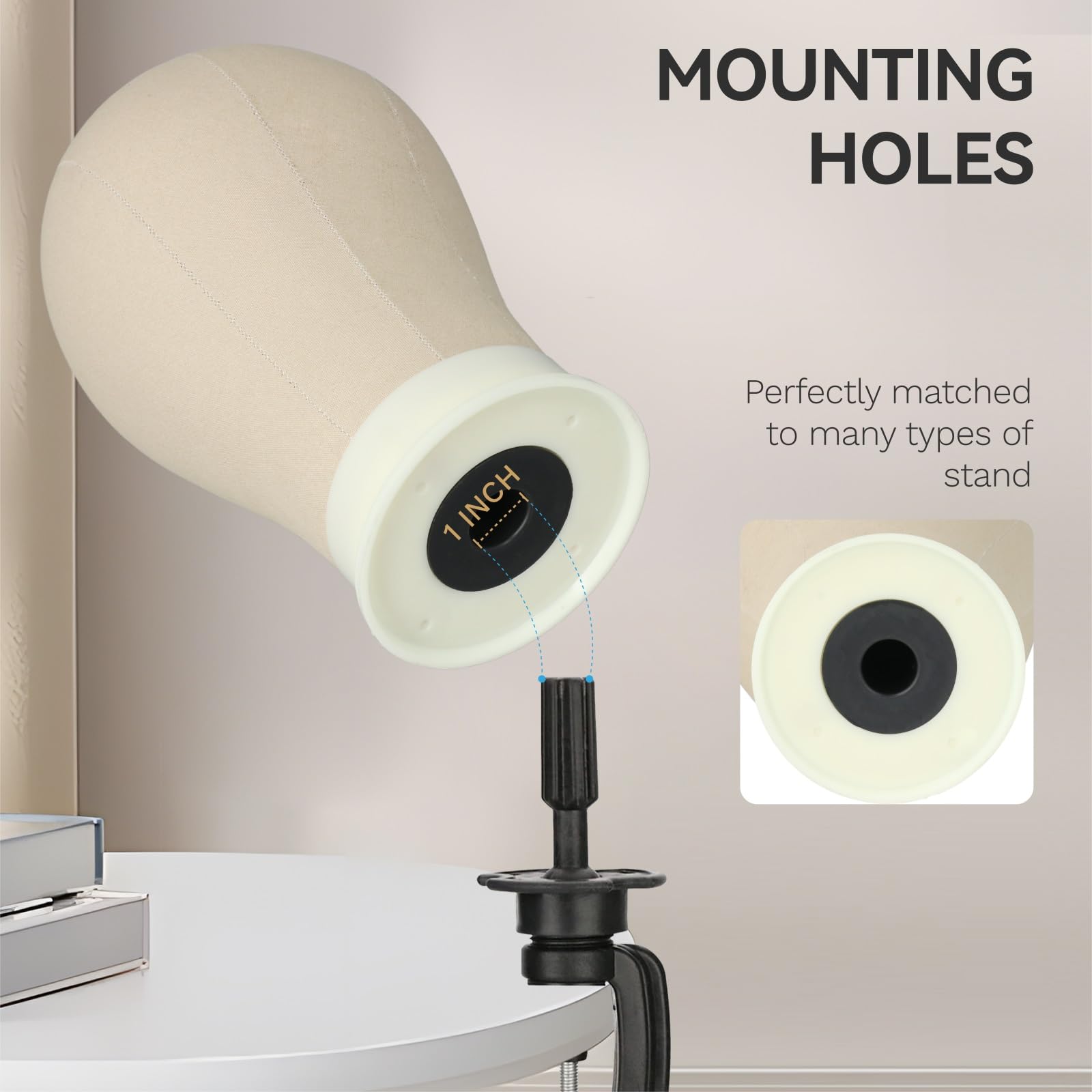 ZQIAN BEAUTY polyurethane interior adds durability for pin stability.