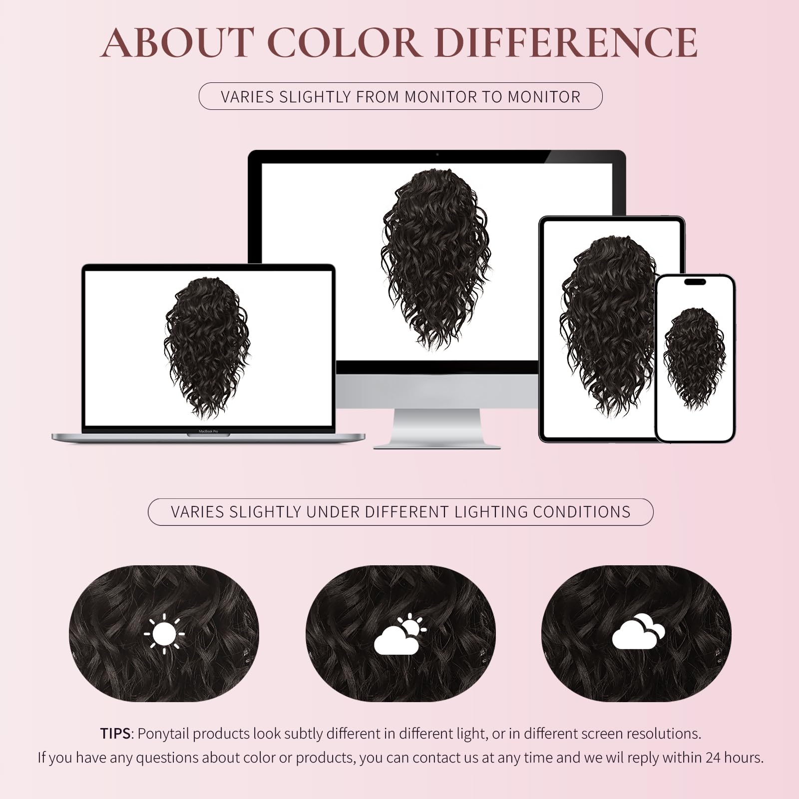 ZQIAN BEAUTY versatile ponytail for weddings, parties, and events.