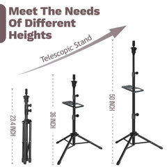 ZQIAN BEAUTY stainless-steel tripod legs provide solid support for long practice sessions.