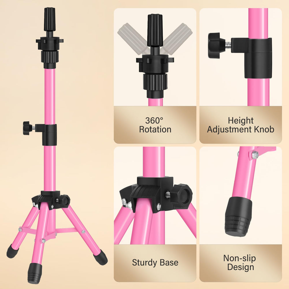 ZQIAN BEAUTY triple-plate base increases stability during sessions.
