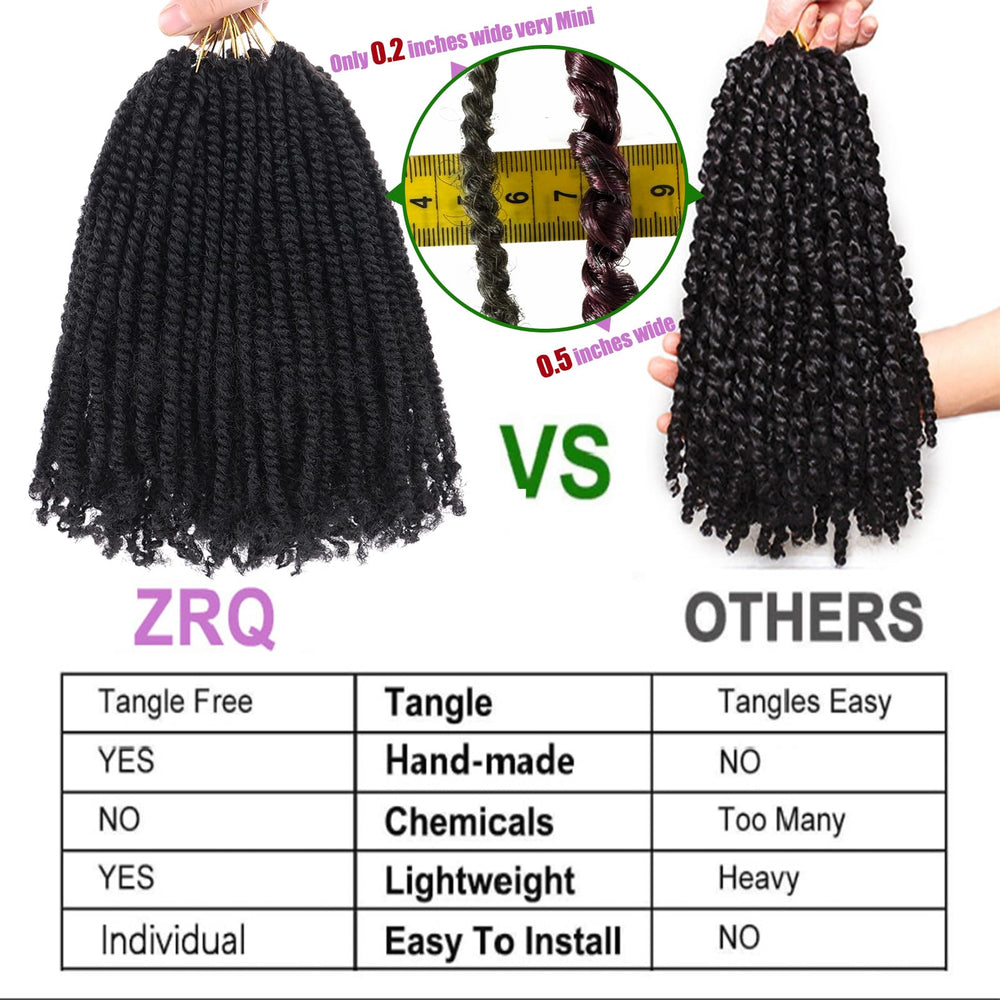 ZRQ soft lightweight curl-ends hair delivers natural look and comfortable wear.
