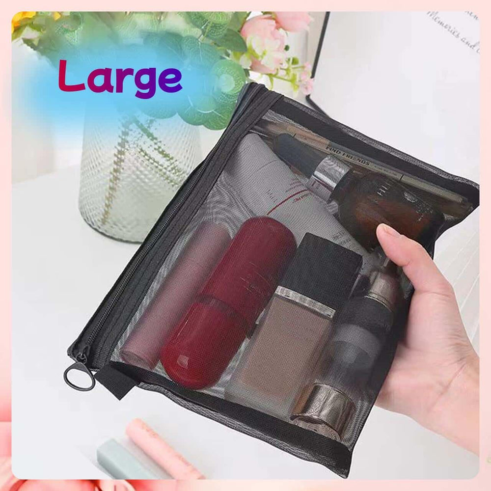 ZSlactp small mesh pouch lightweight design reduces luggage bulk for carry-ons.