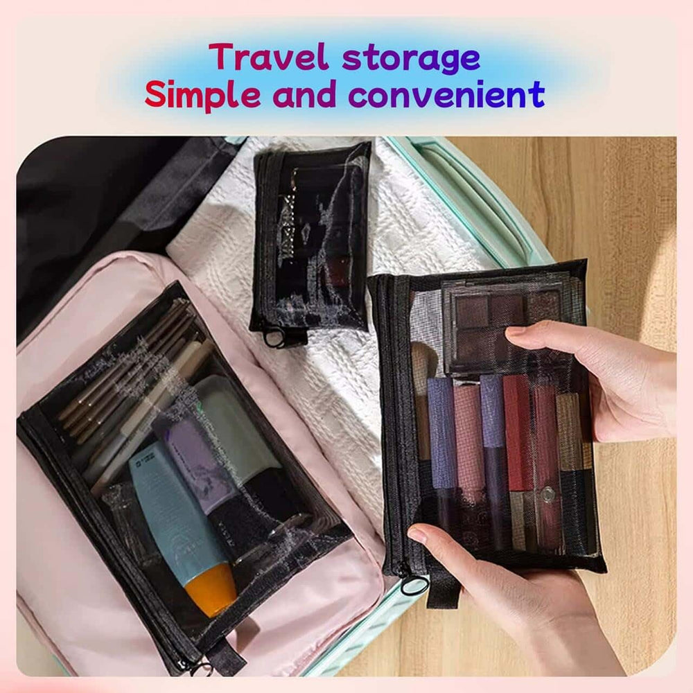 ZSlactp multipack pouch keeps travel kit organized and easy to access.