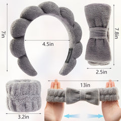 Ztomine face washing wristbands prevent water from dripping on clothes.