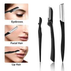 ZTRHYOO eyebrow brushes trio for neat, defined brows.