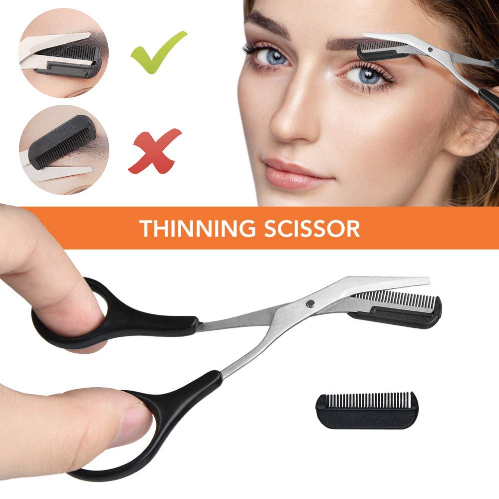 ZTRHYOO eyebrow comb guiding tidy, even shaping.