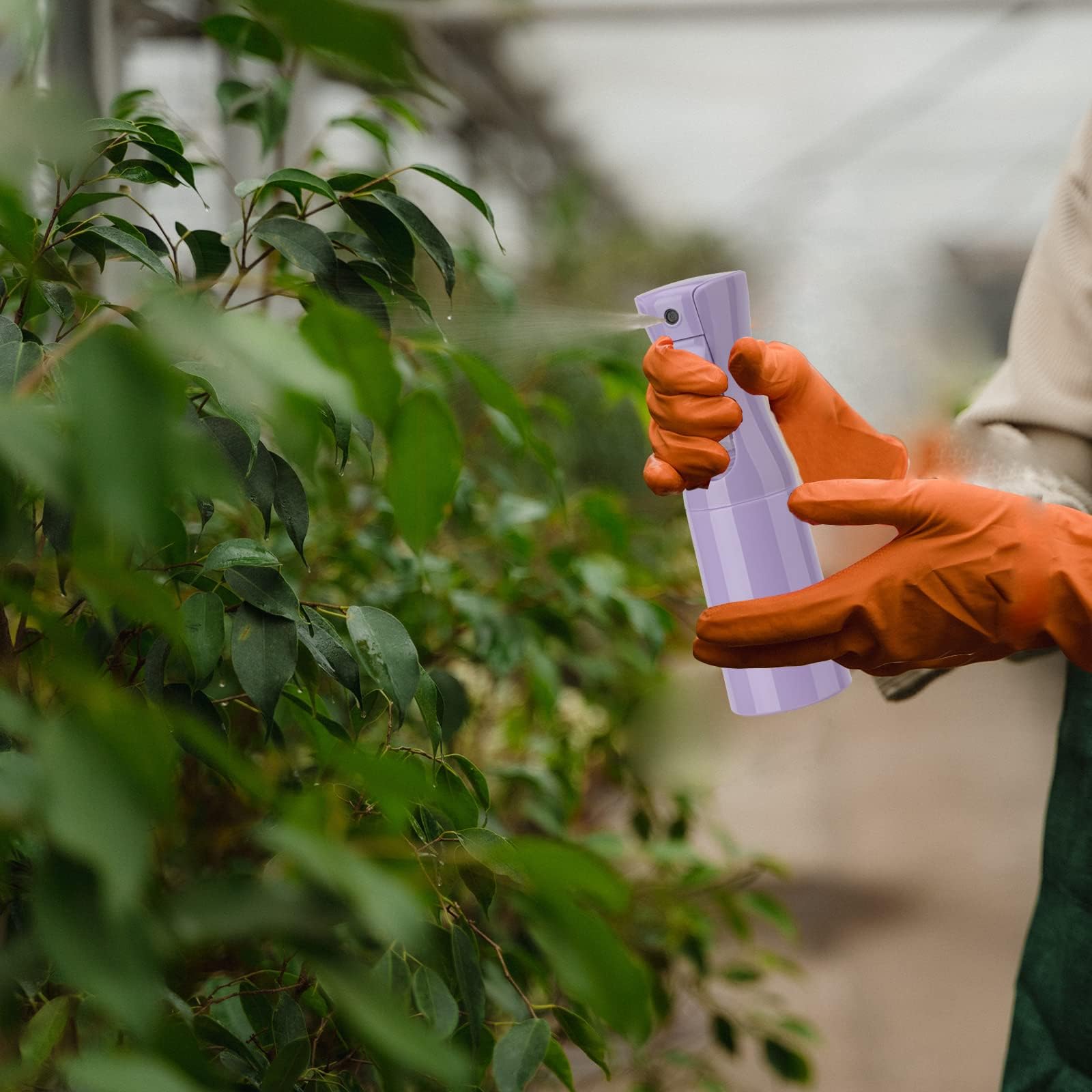 Zuhose spray bottle refillable, reducing waste and costs.