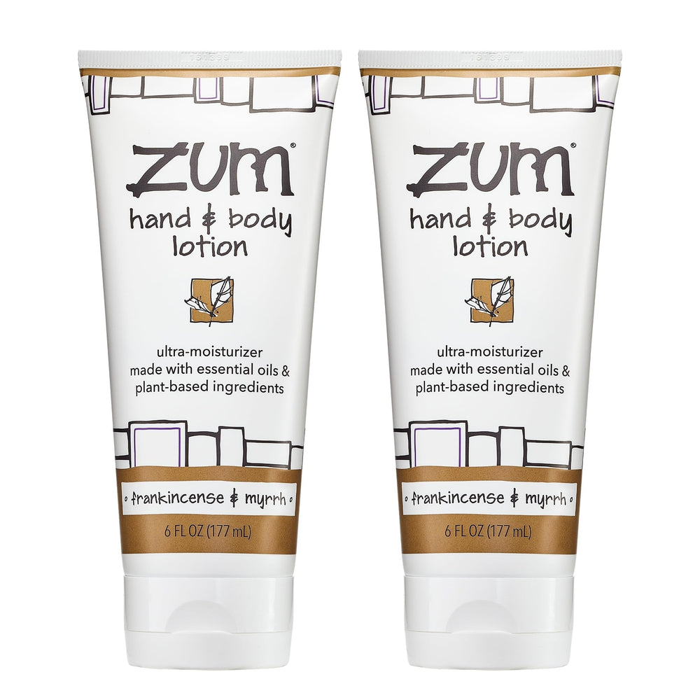 Zum Indigo Wild hand lotion bottle front for smooth skin.
