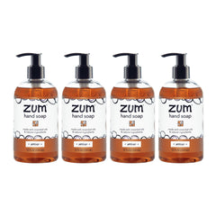 Zum Indigo Wild hand soap bottle front with amber scent for kitchen and bath